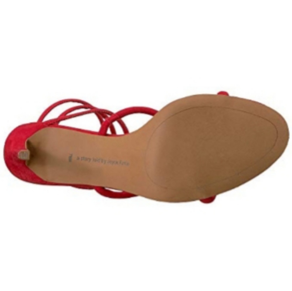 Sultry Red Avec Les Filles Heels - Picture 6 of 6